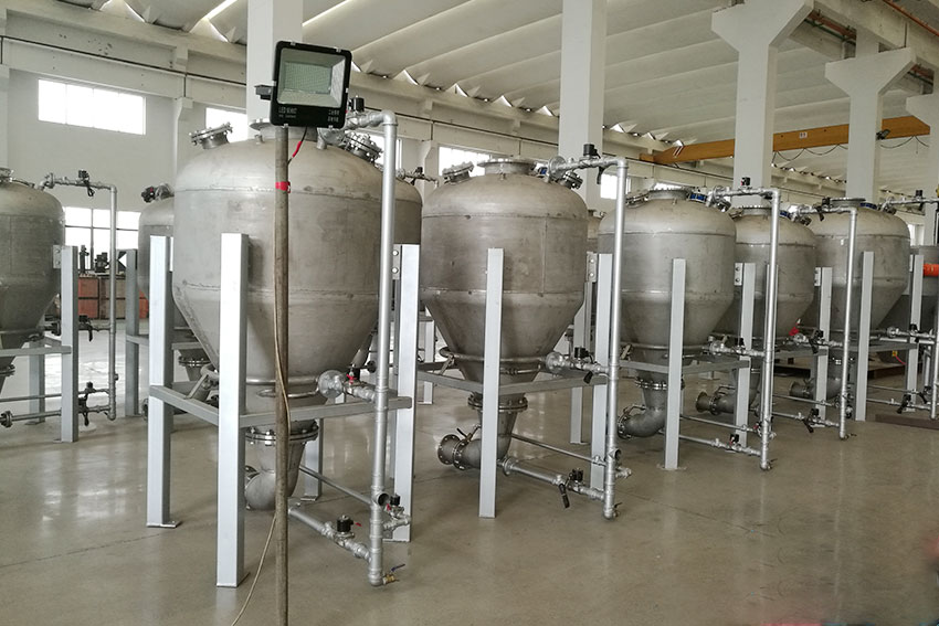 气力输送正压密相